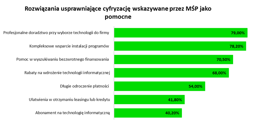 Polskie firmy w cyfrowym ogonie Europy - raport z badań